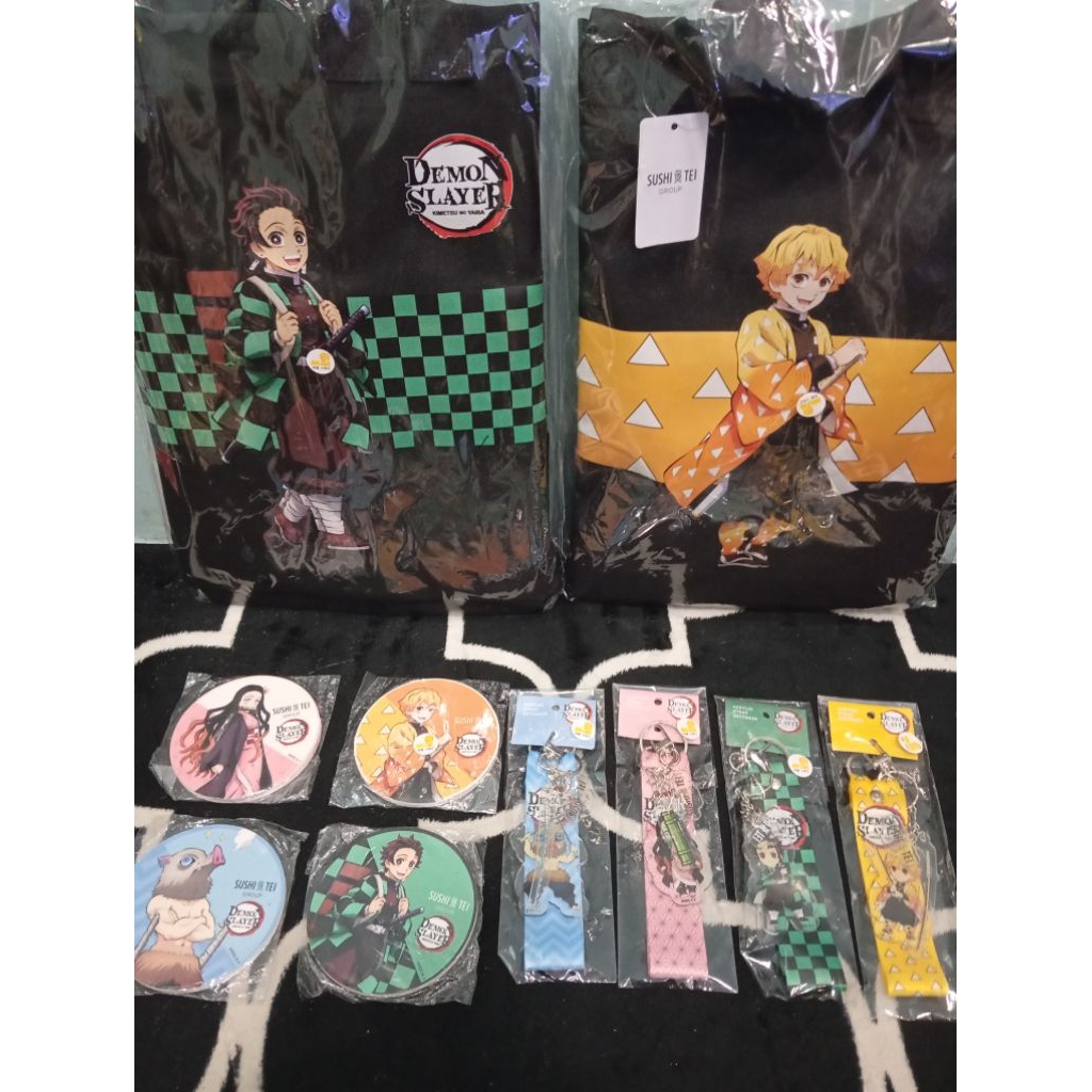 Demon Slayer X Sushi Tei Tom Sushi Terlengkap