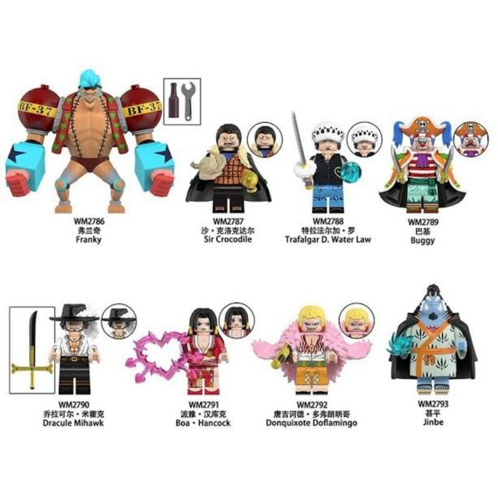 MODEL KIT MINIFIGURE WM6192 ONE PIECE