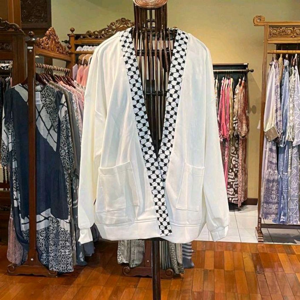 Cardigan Kaffiyeh DP Studio by Dian Pelangi LIMITED EDITION Outer Coat Blazer Bolero Cardi Jacket Ca
