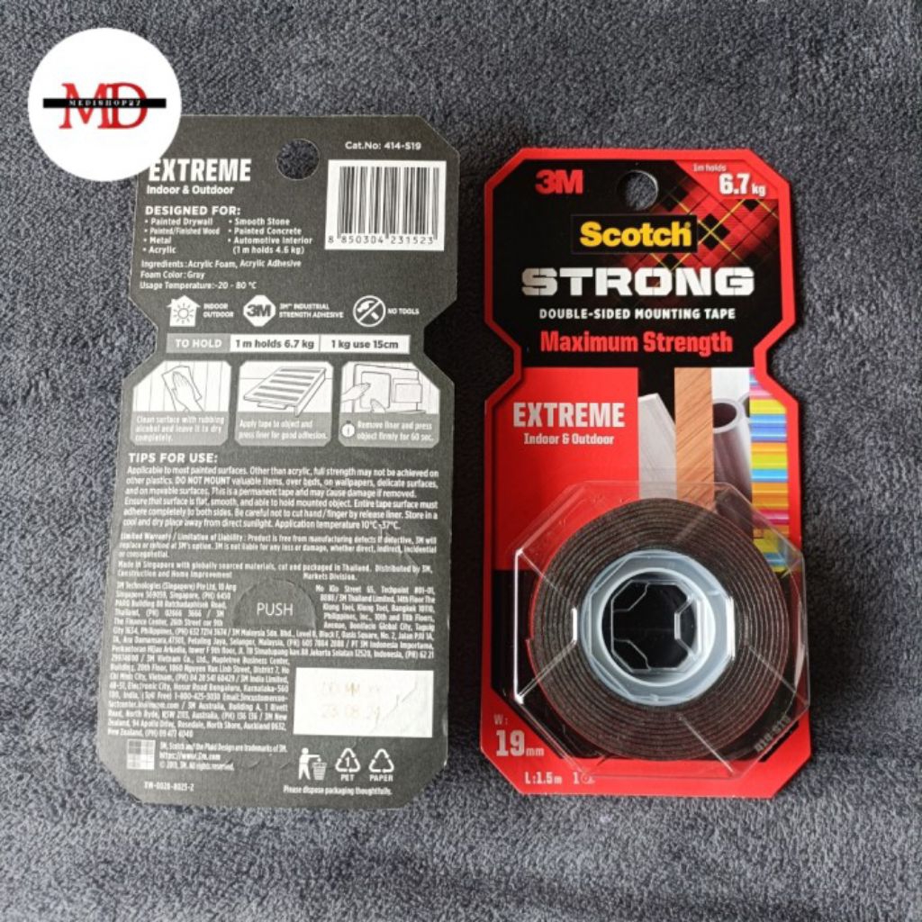 Double Tape indoor/Outdoor Strong Extrim 414-S19 - Double tape