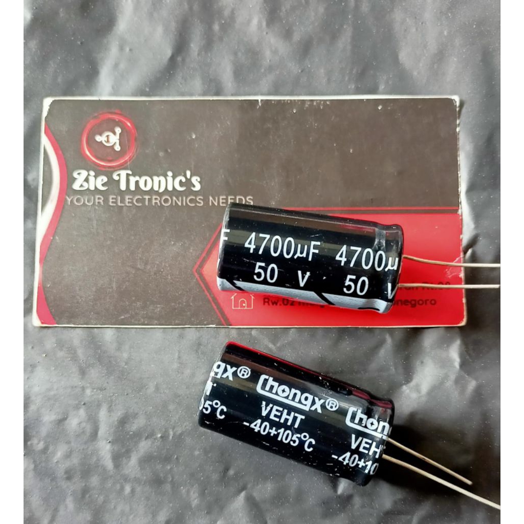 ELCO 4700uf 50v ORIGINAL CHONGX ISI FULL KAPASITOR ELCO