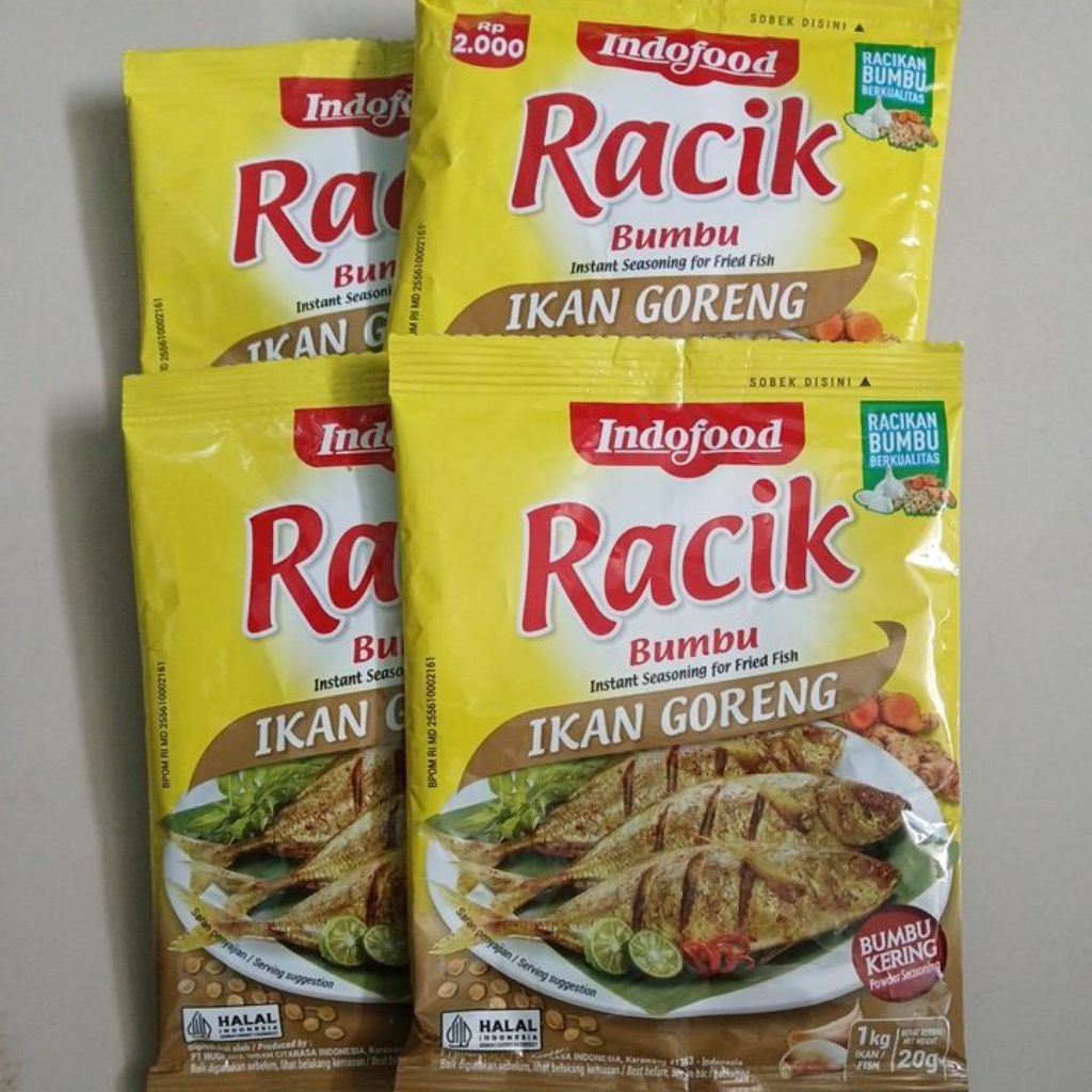 

racik bumbu ikan goreng