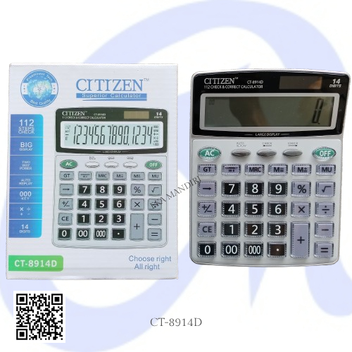 

KALKULATOR CITIZEN CT-8914D