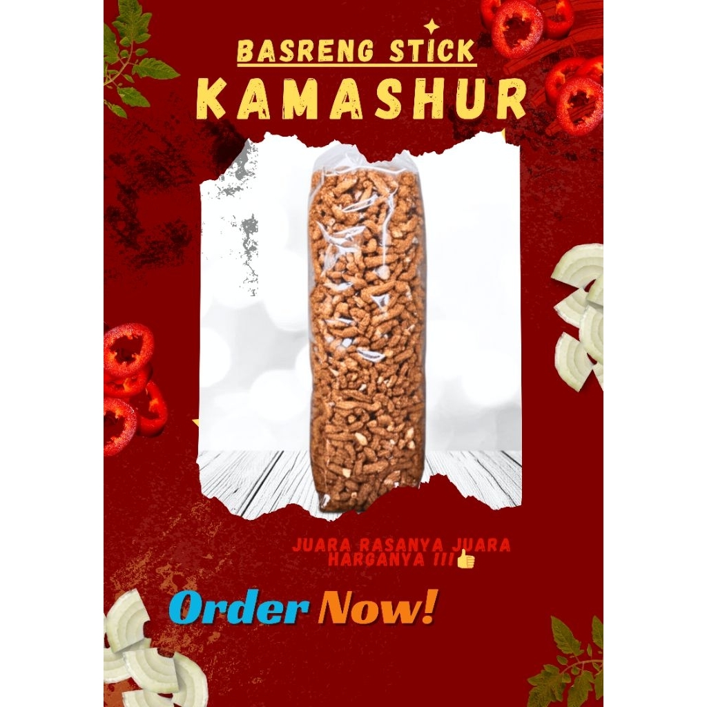 

Basreng rasa pedas sedang ukuran 2kg