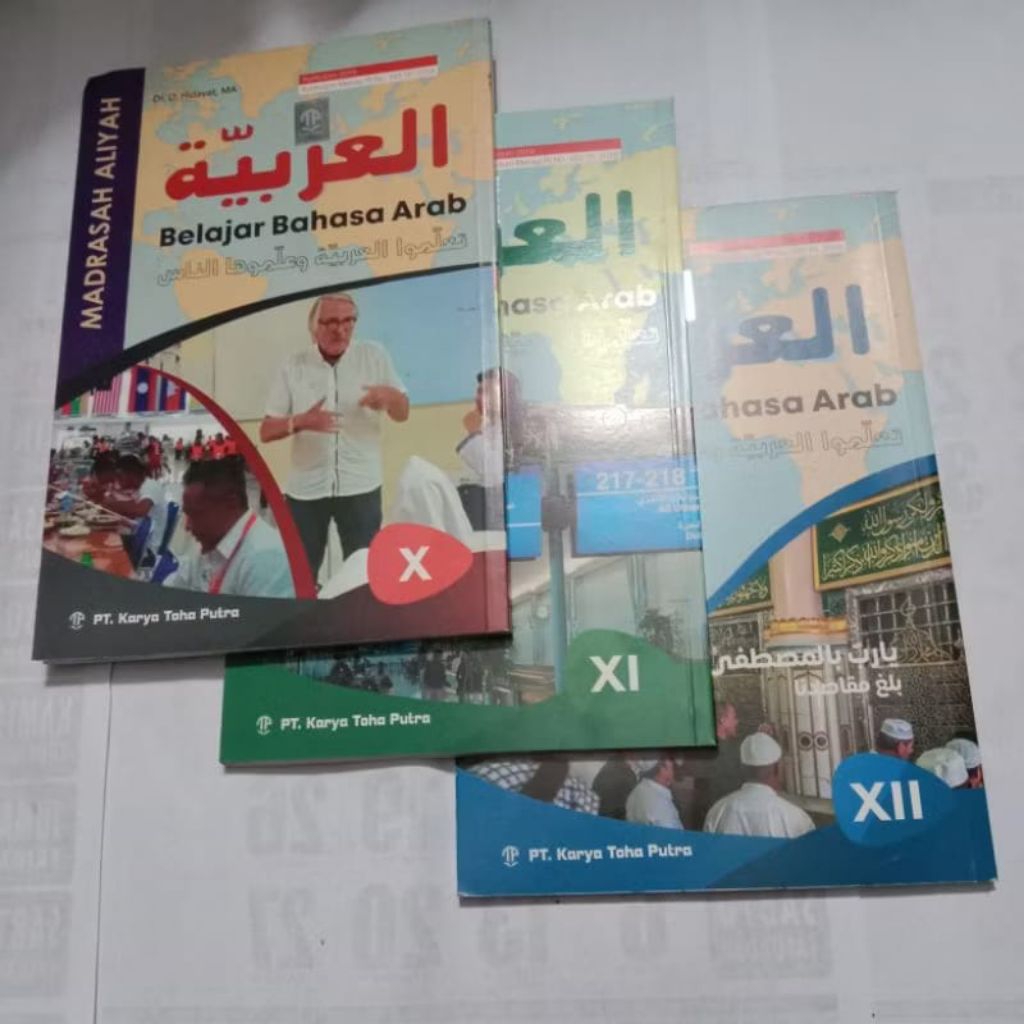 Bahasa arab toha putra Mi kurikulum 2019 kelas 10 , 11 , 12 madrasah Aliyah toha putra