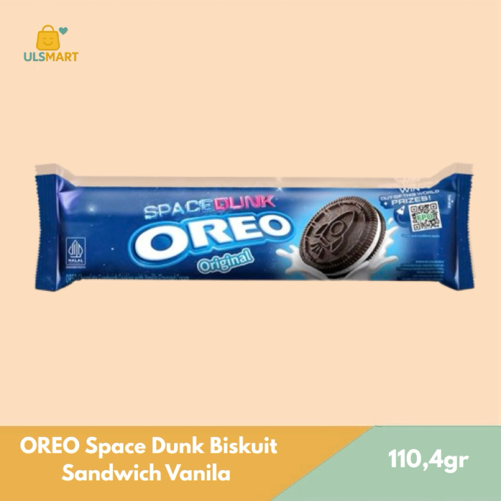 

OREO Space Dunk Biskuit Sandwich Vanila 110,4 g