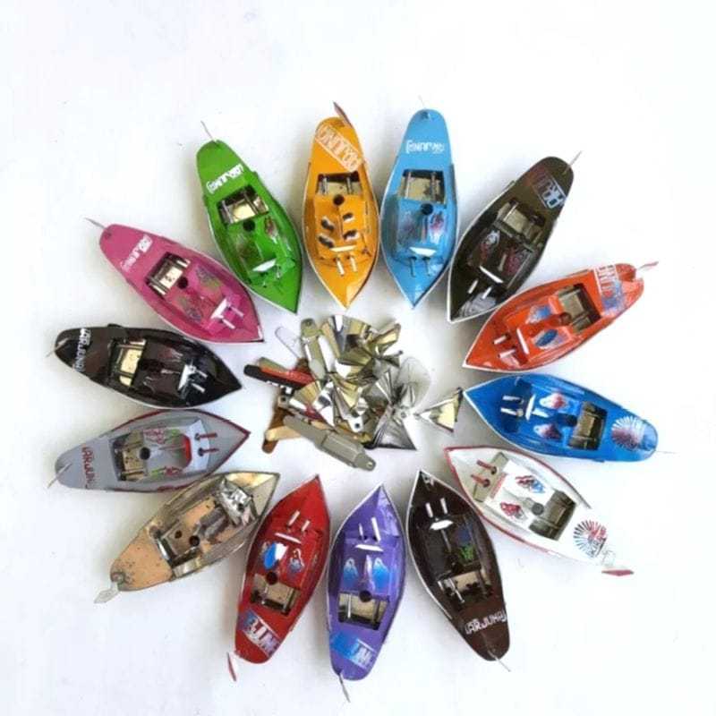 BEST SELLER Mainan Anak Kapal Otok Otok 20 PCS Tradisional