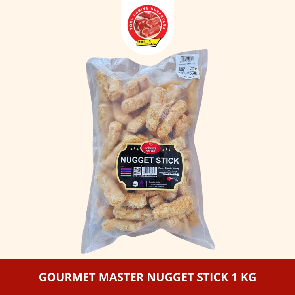 

GOURMET MSTER CHICKEN NUGGET STICK 1 KG