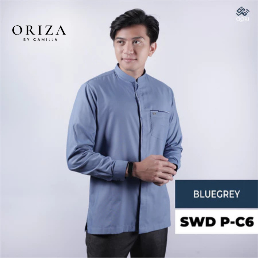 Qori Apparel/Baju Koko Pria Panjang Sawad Bin Ghaziya/SWD-2/ORI