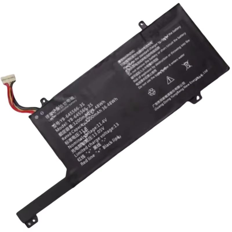YB-645566-3S Baterai Laptop Axioo Mybook Pro H5 N1408P5EE 7Kabel