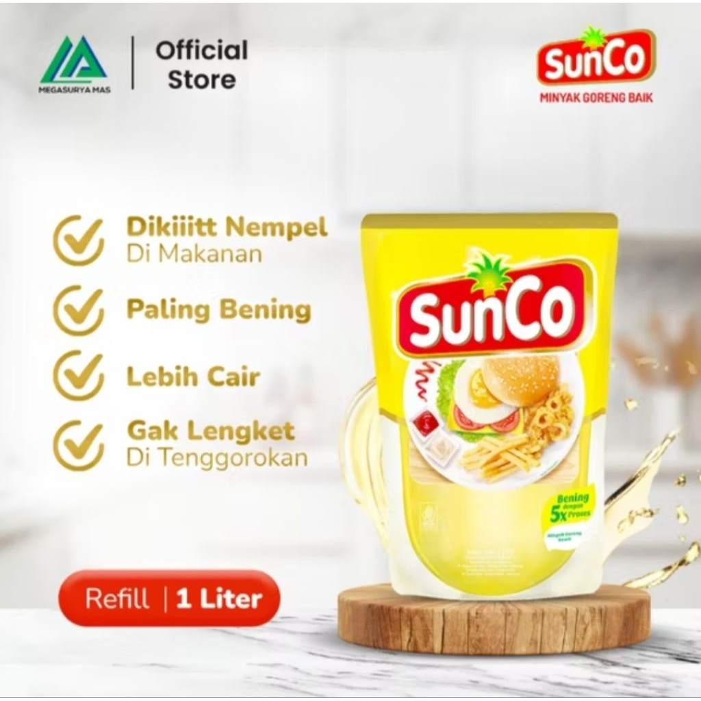 

Sunco Minyak Goreng Refill 1L