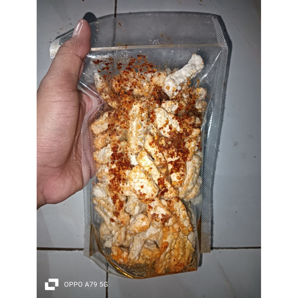 

Seblak kering basreng Chili oil