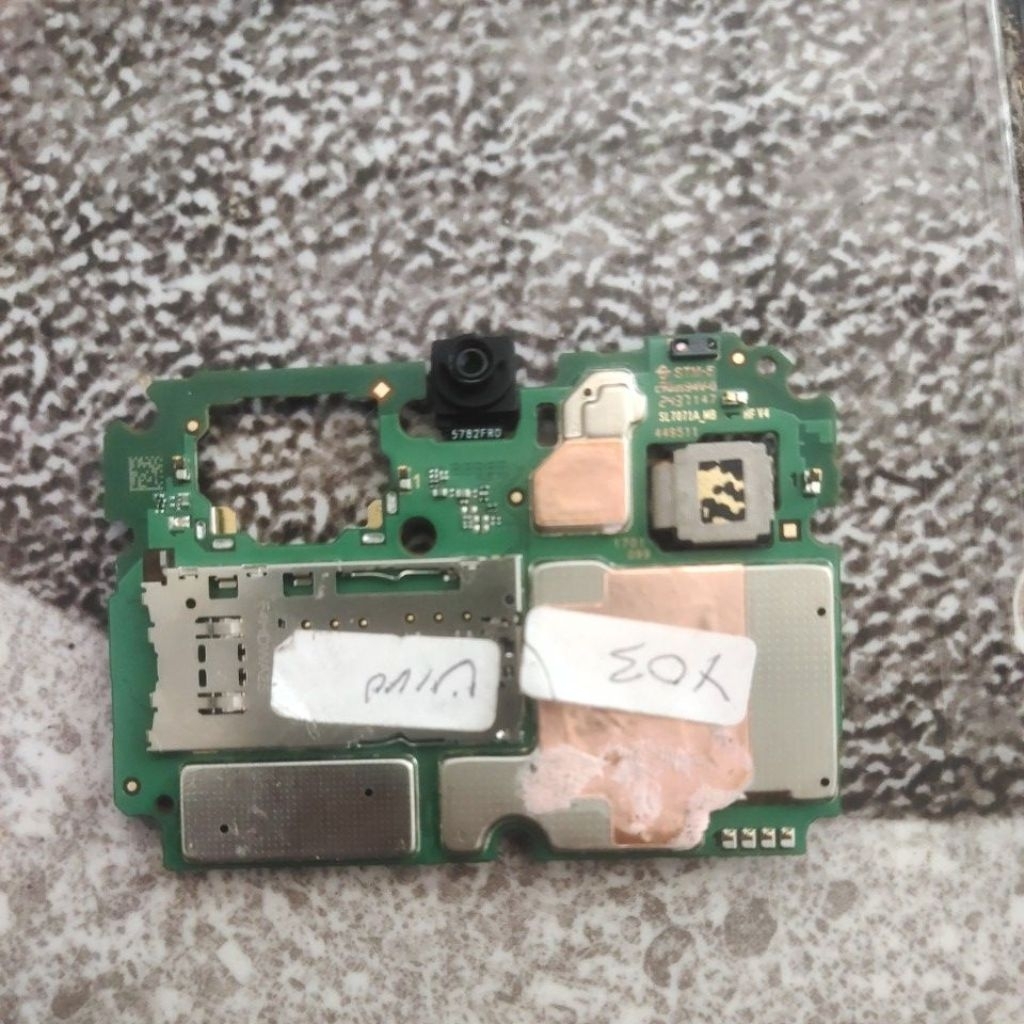 mesin hp Vivo y02t normal tesdet