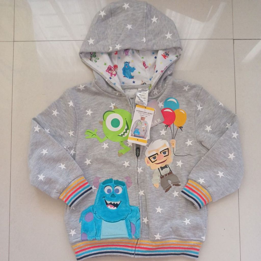New with tag jaket Disney Pixar sz 6th