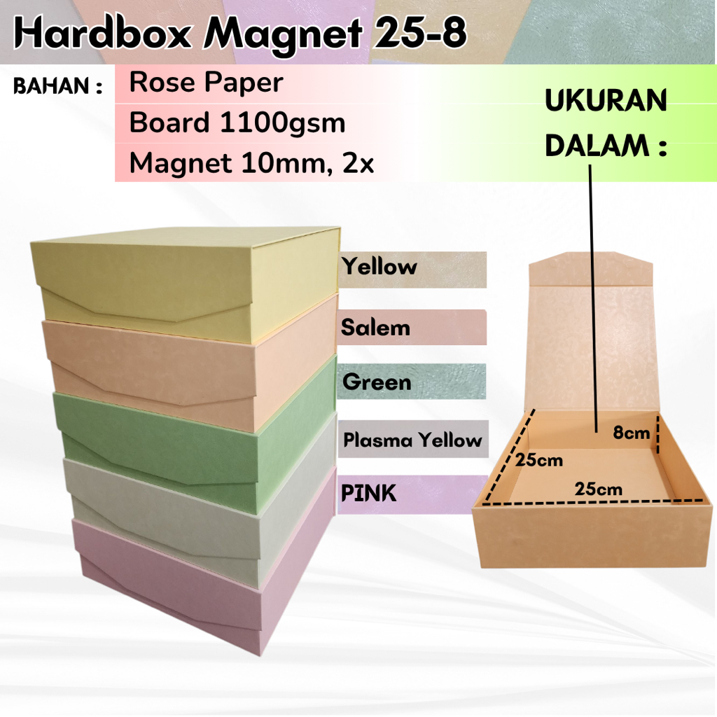 Hardbox Magnet 25x25 / gift box / hampers box /