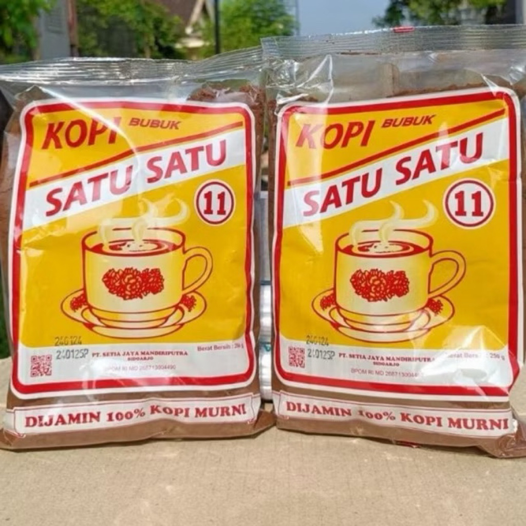 

PROMO!! 2pcs KOPI BUBUK SATU SATU 250gr Best Seller 100% Kopi Murni