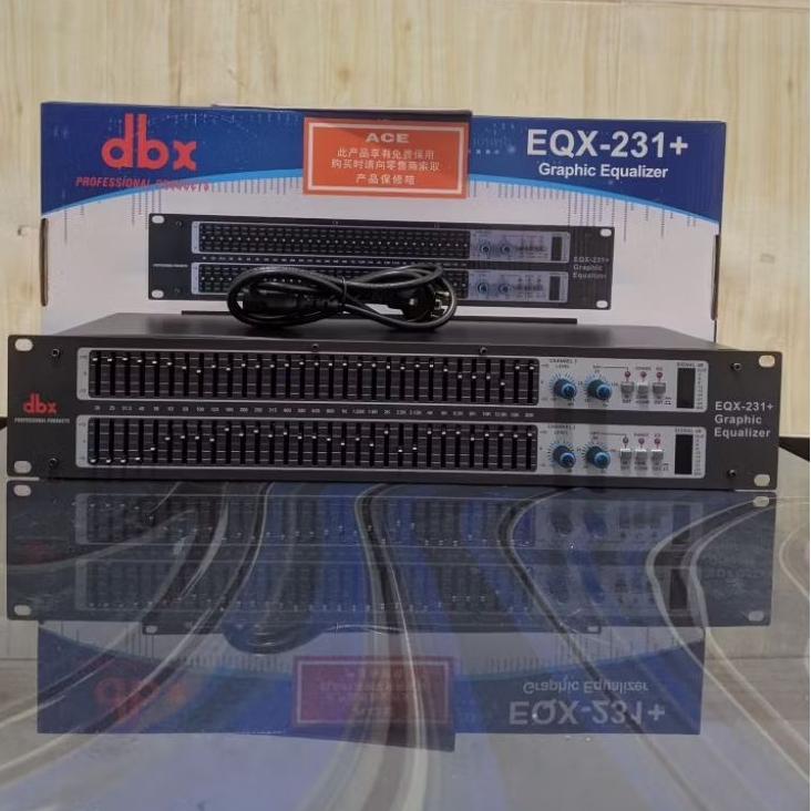 EQUALIZER DBX EQX231+ SUBWOOFER / EQX 231+ SUB NEW GRADE A++