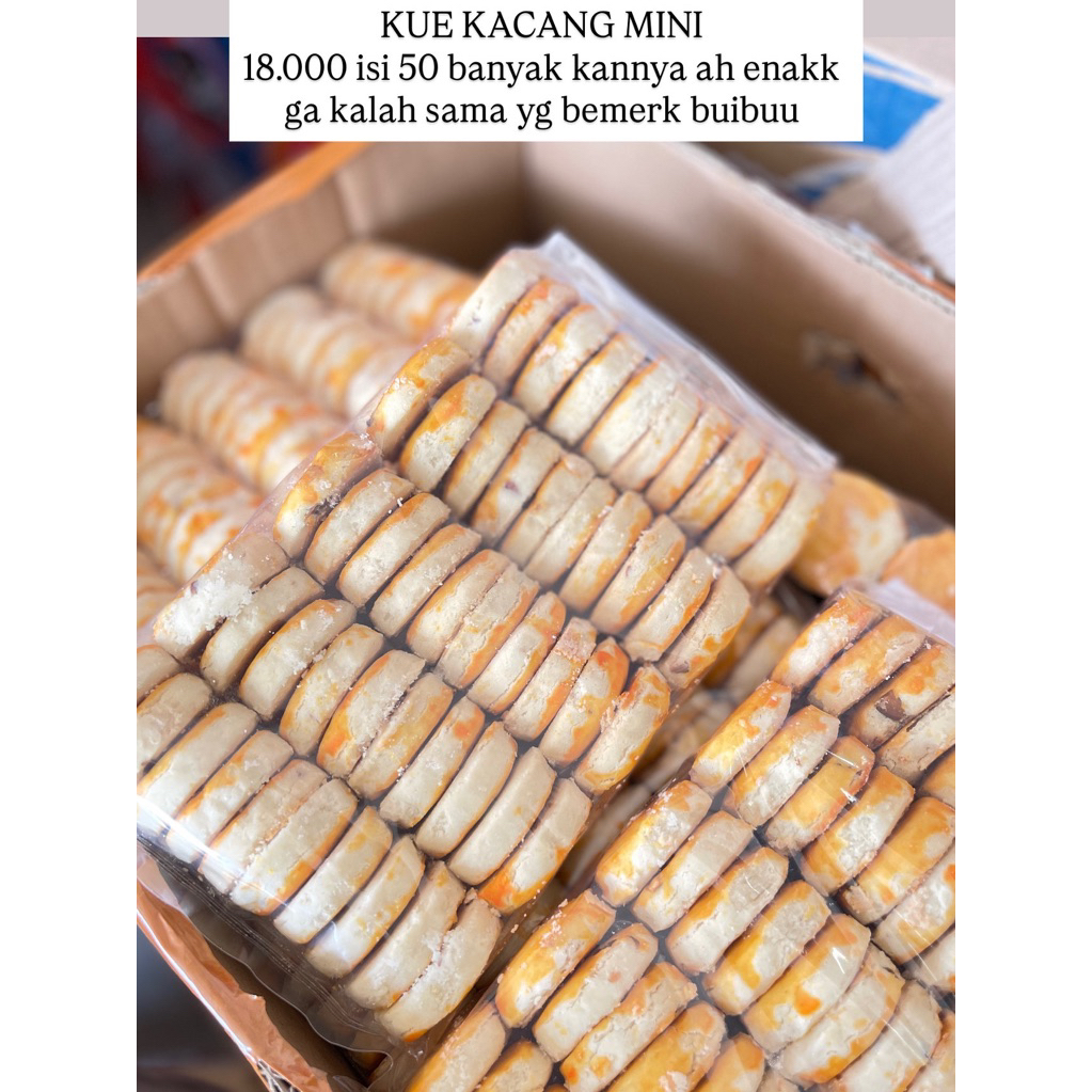 

KUE KACANG MINI ISI 50