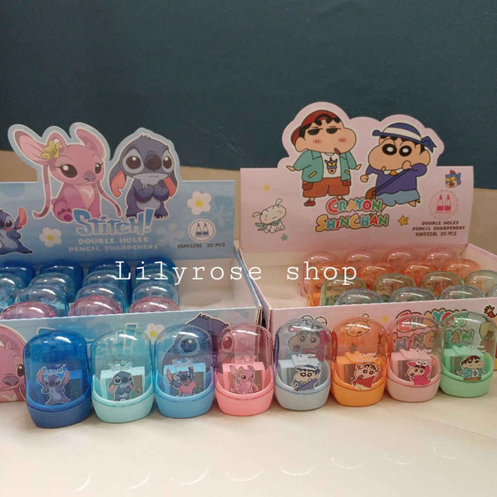 

Rautan 2 lubang KM9328L STITCH SHINCHAN san** CINNAMOROLL KUROMI MY MELODY HELLO KITTY
