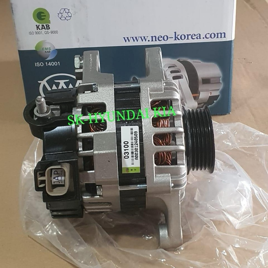 ALTERNATOR ASSY DINAMO AMPER 37300-03100 KIA ALL NEW PICANTO