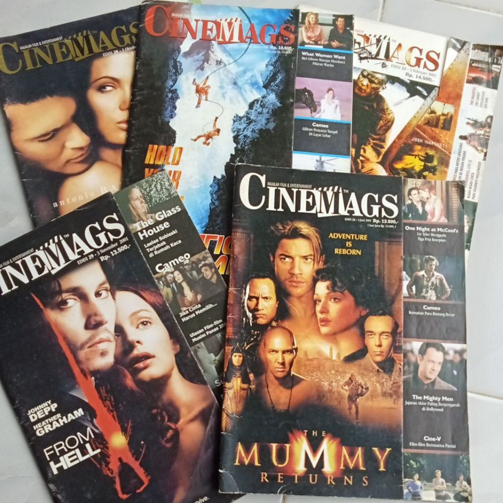 MAJALAH FILM CINEMAGS MOVIE