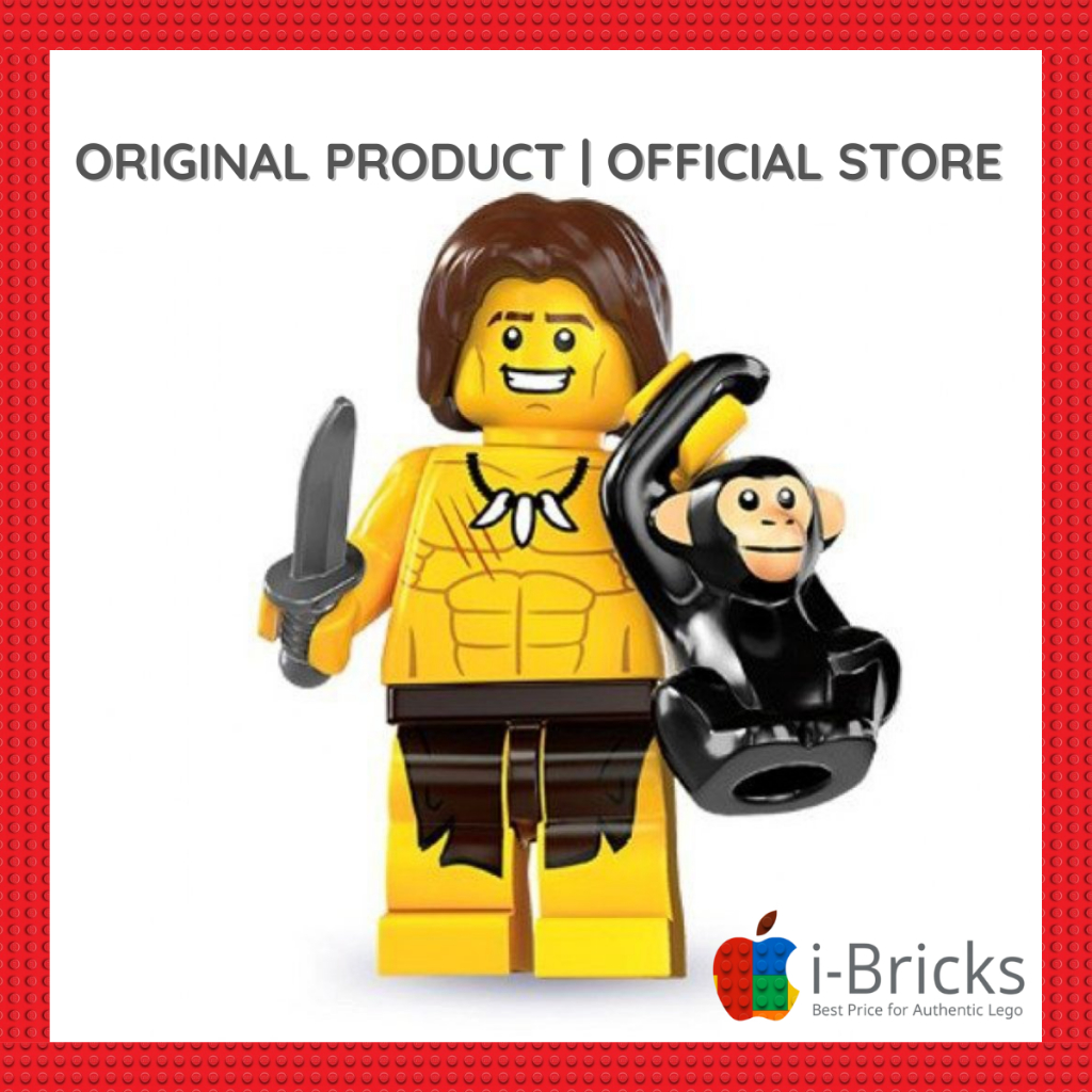 lego minifigures series 7 jungle boy