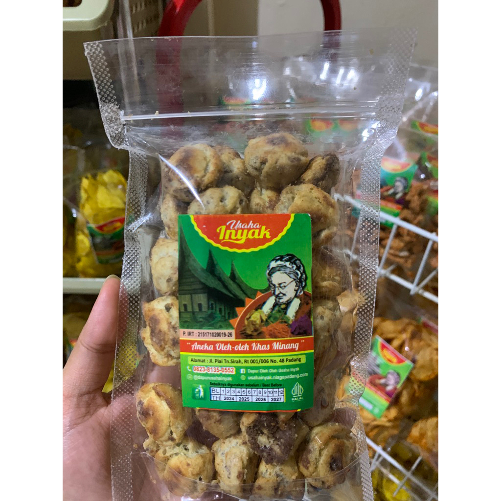 

Soes Coklat GG, Keripik Usaha Inyak