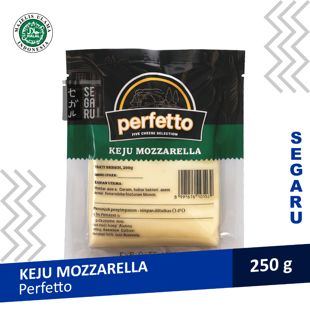 

Keju Mozzarella Perfetto Cheese 250 gr