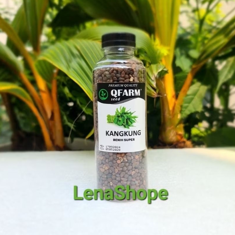 

Bibit kangkung QFARM premium quality kemasan botol isi 200 gram