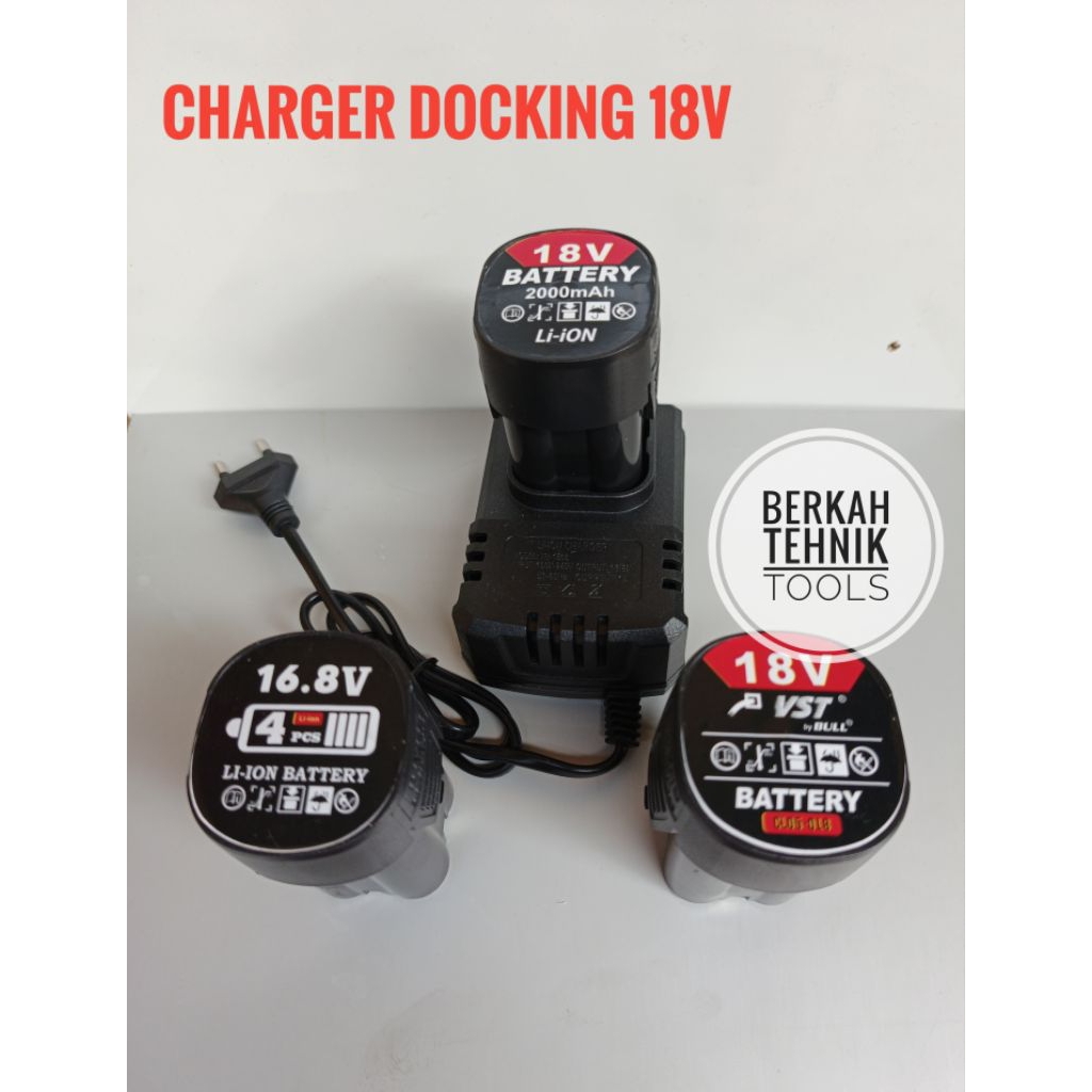 CHARGER BATERAI BOR CORDLESS 16-18V CAS BATRE BOR TANGAN