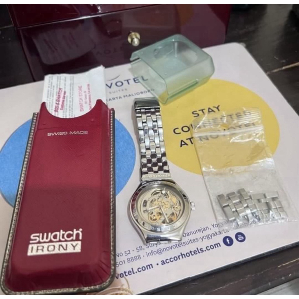swatch irony chrono fullset