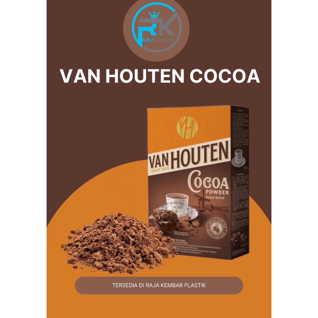 

VAN HOUTEN COCOA/COKLAT BUBUK 45GR
