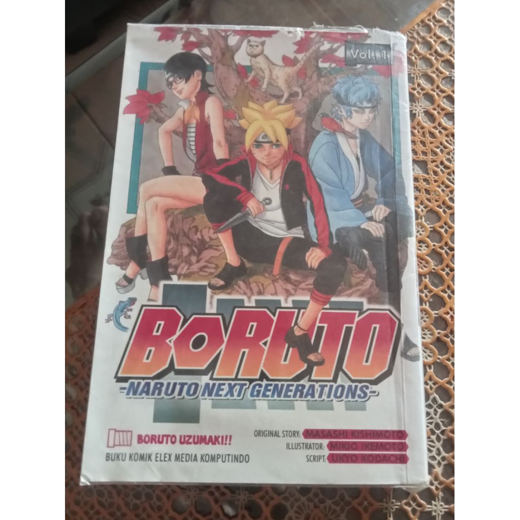 Komik Boruto Volume 01
