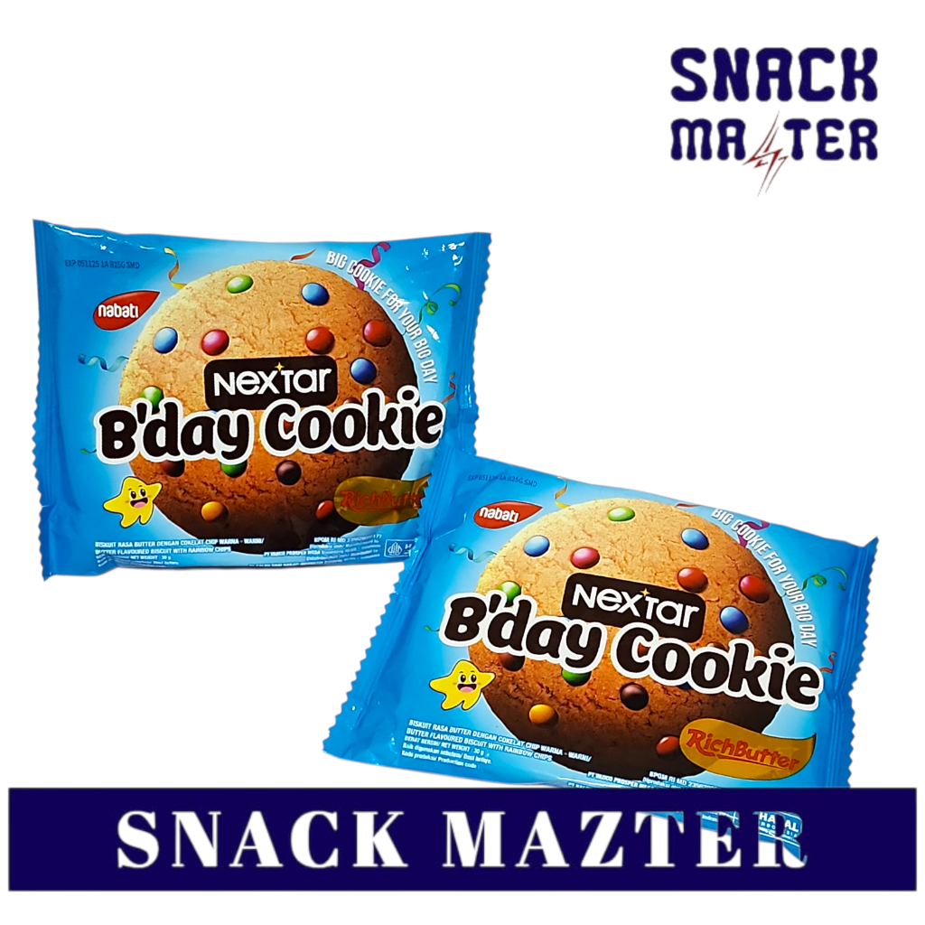 

Nabati Nextar B'day Cookie - Netto 30gr