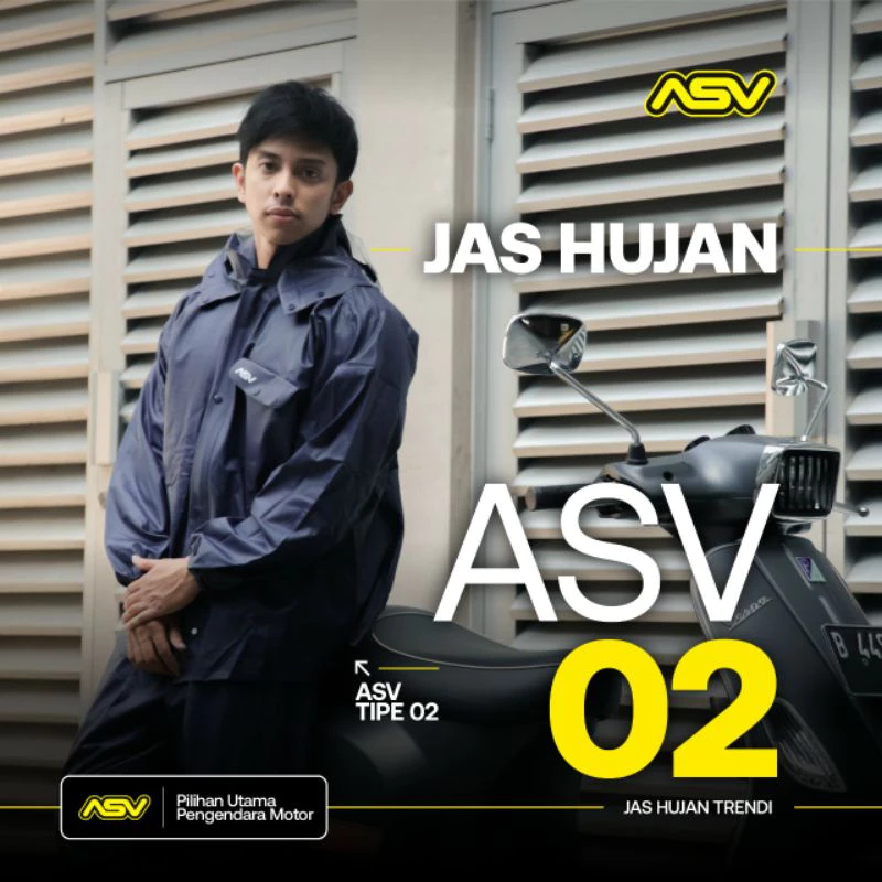 Jas Hujan Karet ASV 02 / Jas Hujan ASV