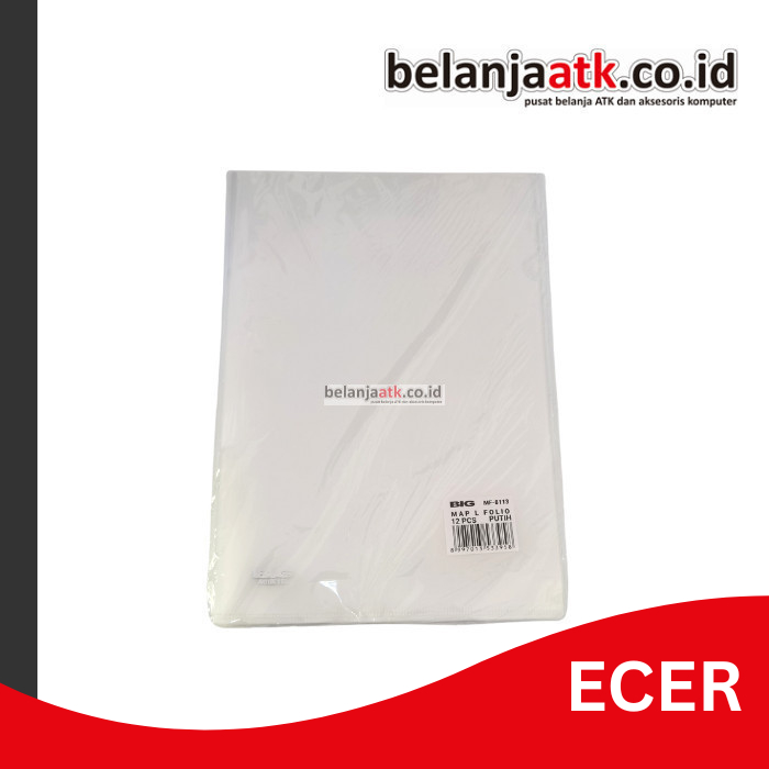

[ECER] Map L Bening F4 (Folio) BIG (Clear Holder)