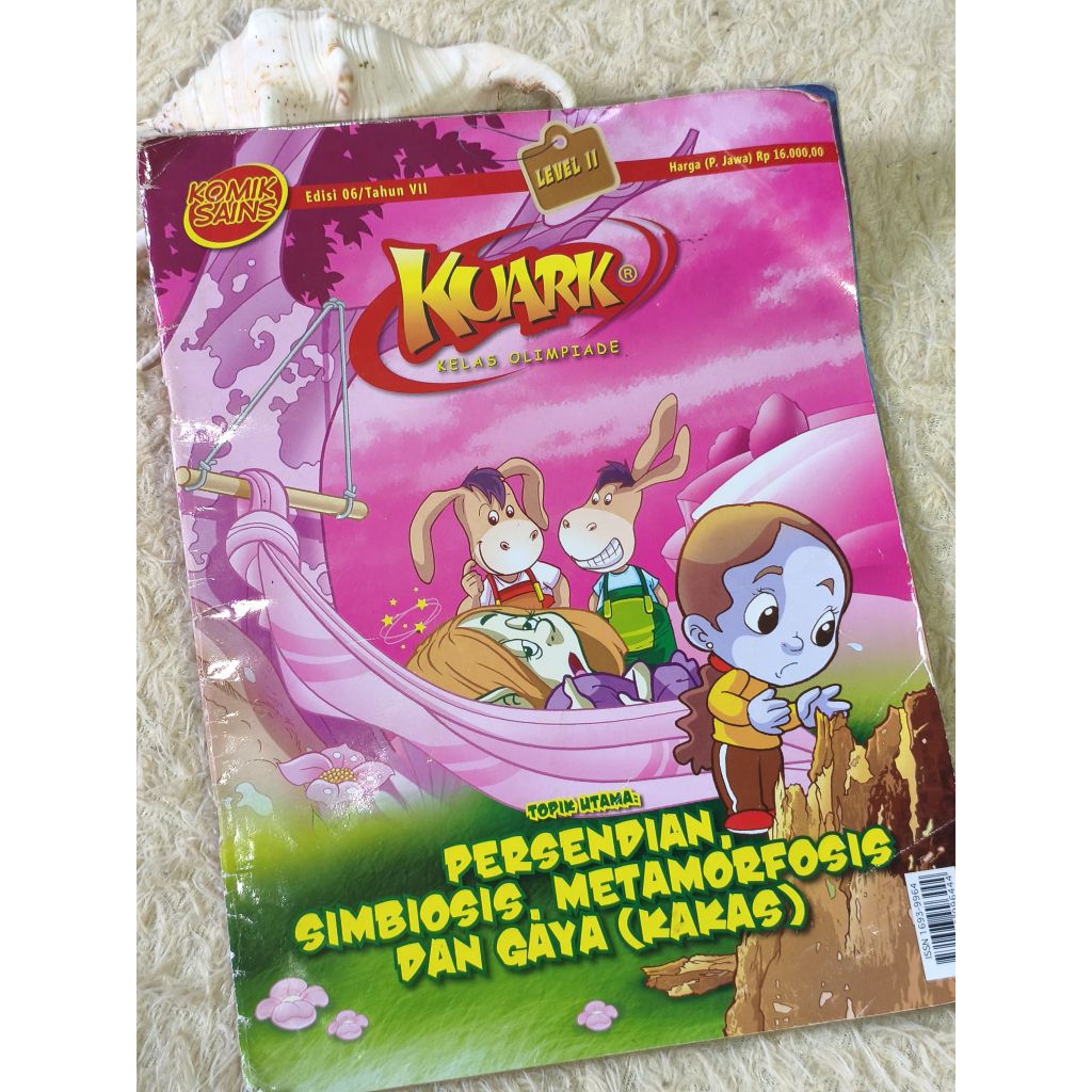Majalah Kuark – Komik Sains PRELOVED