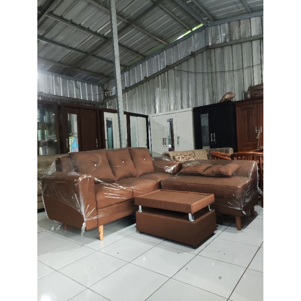 Sofa L Putus Minimalis | Sofa L Putus Retro