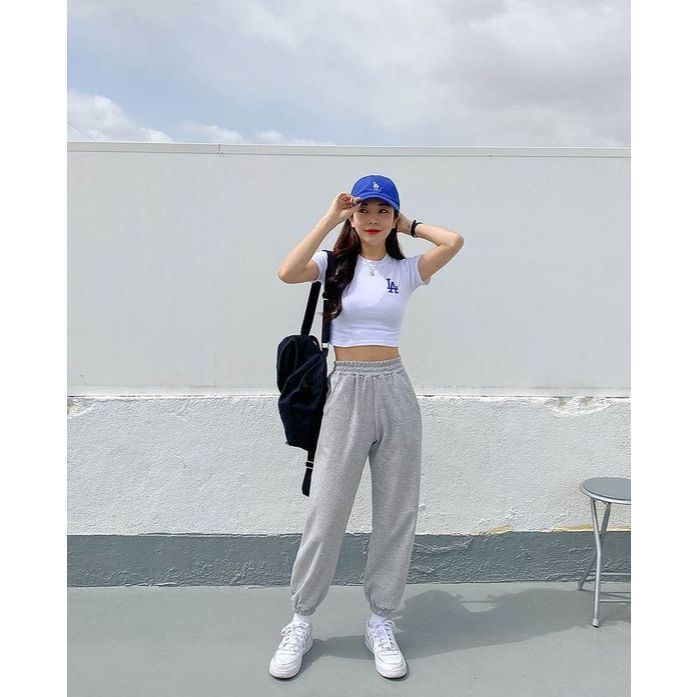Celana Jogger Sweatpants Jogger Stlify Korean Style Joger pria wanita