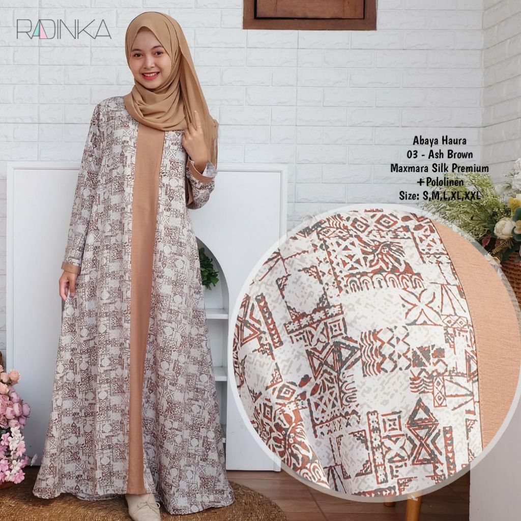 Baju muslim dewasa Gamis Dewasa By Radinka