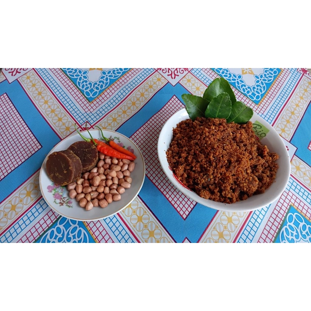 

SAMBEL PECEL BUMBU PECEL SANGRAI "MALOWOPATI" KHAS BOJONEGORO 250 GRAM