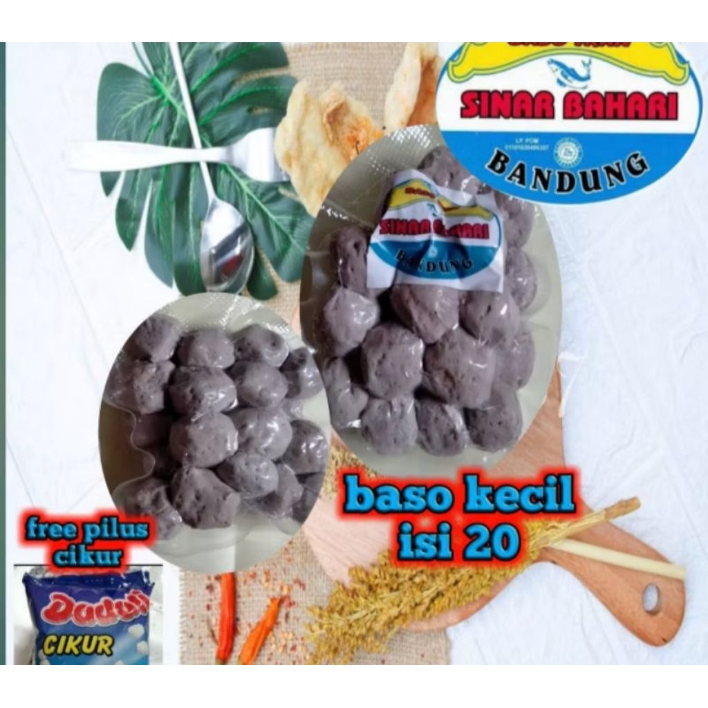 

bakso ikan sinar bahari kecil isi 20 pcs murah gurih