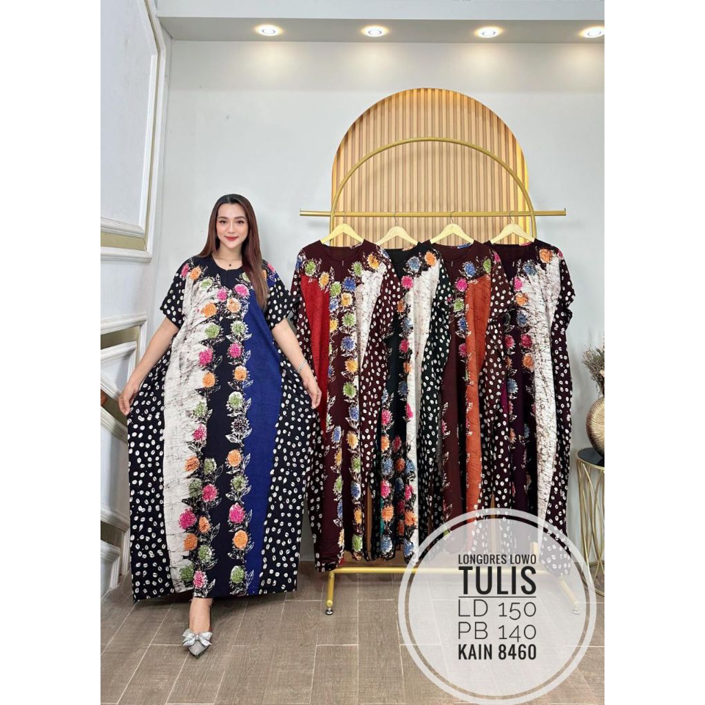 Longdress Lowo Batik Tulis Jumbo Busui