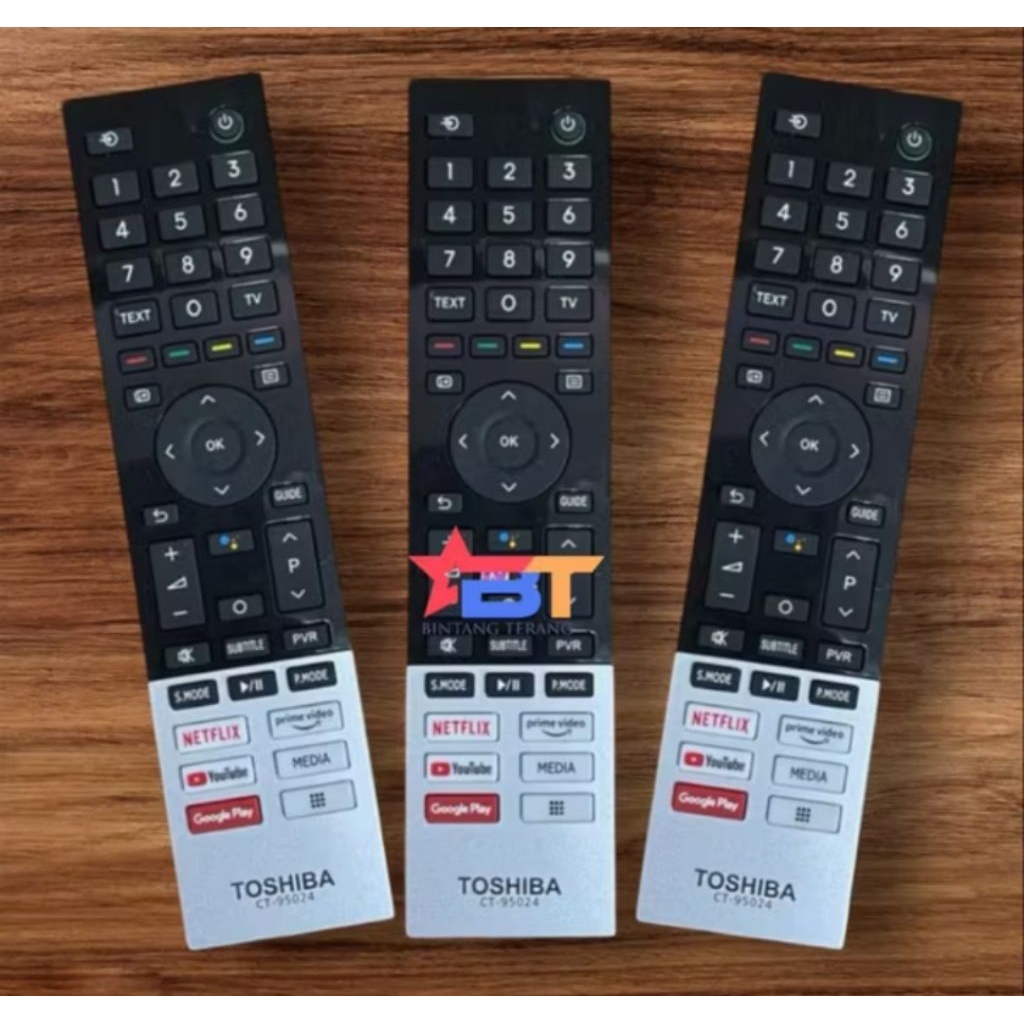 Remote TV SMART TOSHIBA CT-95024 /95007 ORIGINAL PABRIKAN