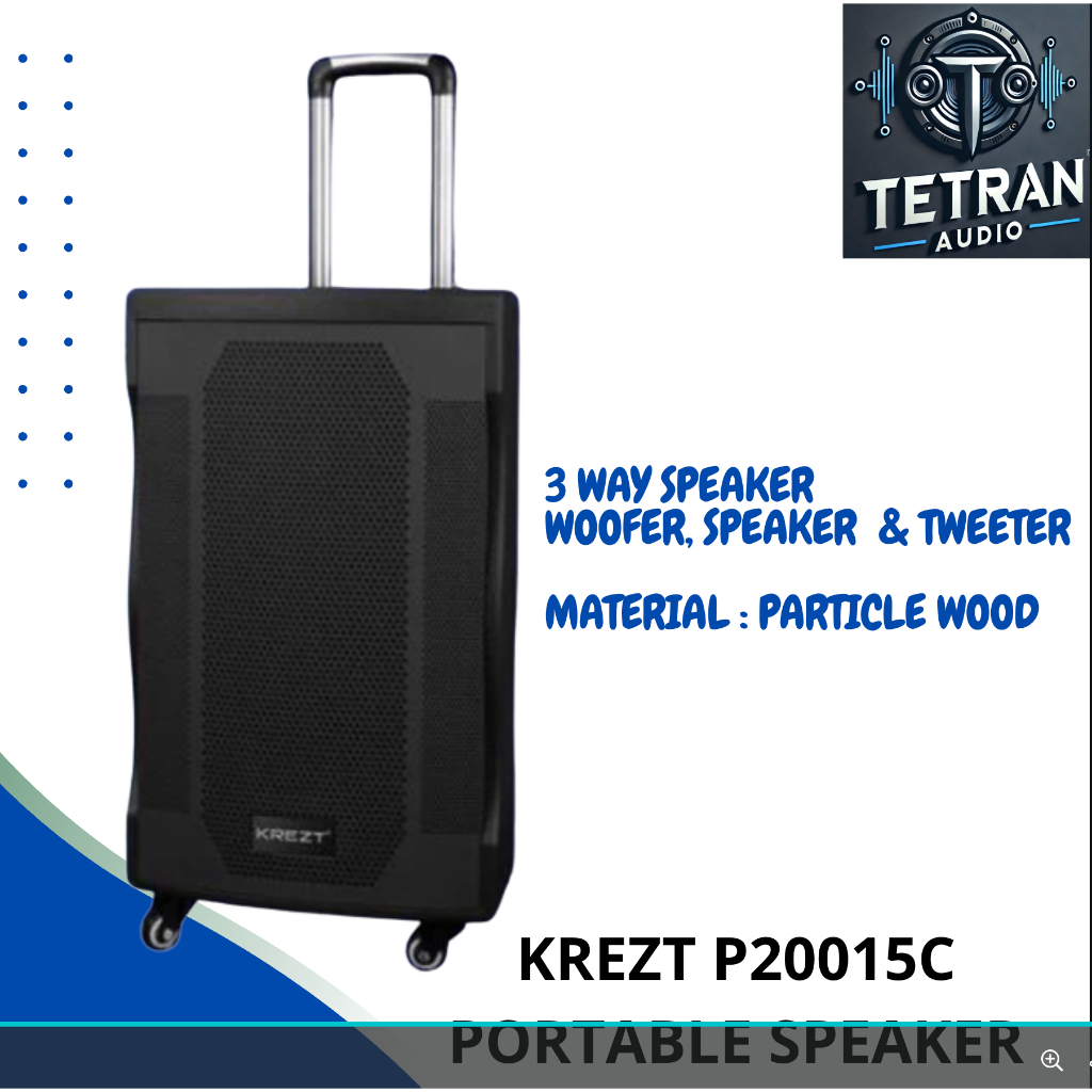 SPEAKER PORTABLE WAS P20015C