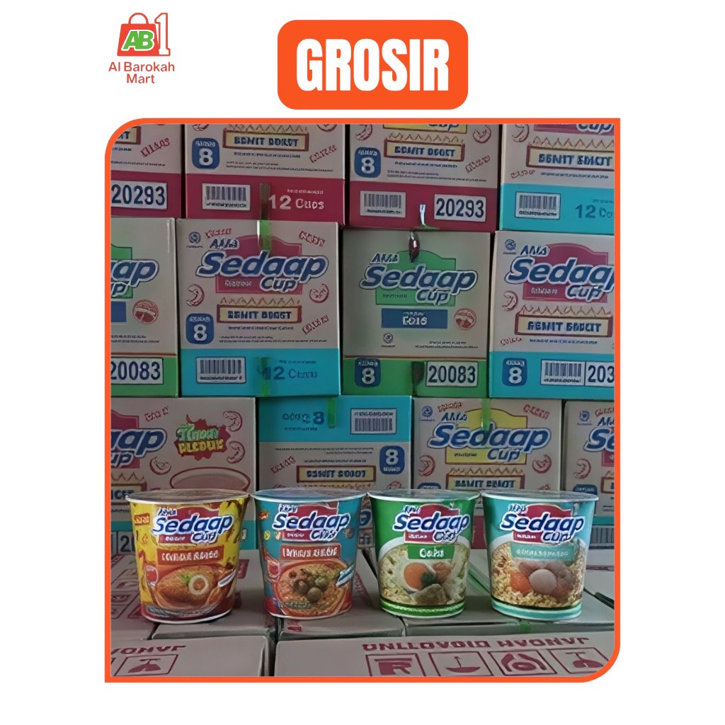 

Grosir Kartonan Mie Sedaap Cup Kuah – Semua Rasa / All Variant – Mi Instan Halal Murah