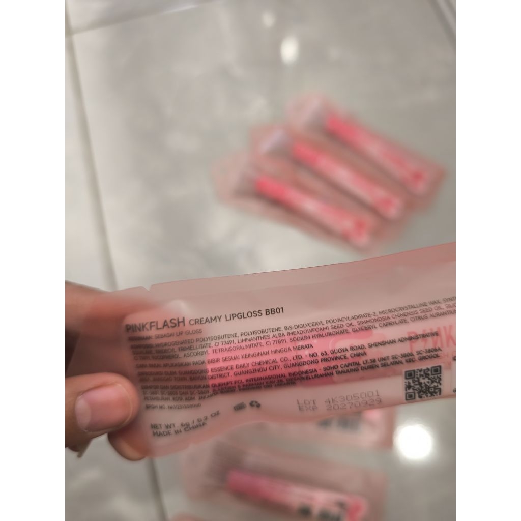 pinkflash creamy lipgloss