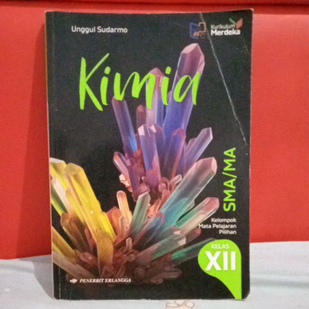 [PRELOVED] BUKU PAKET KIMIA KELAS 12 KURIKULUM MERDEKA (PENERBIT ERLANGGA)