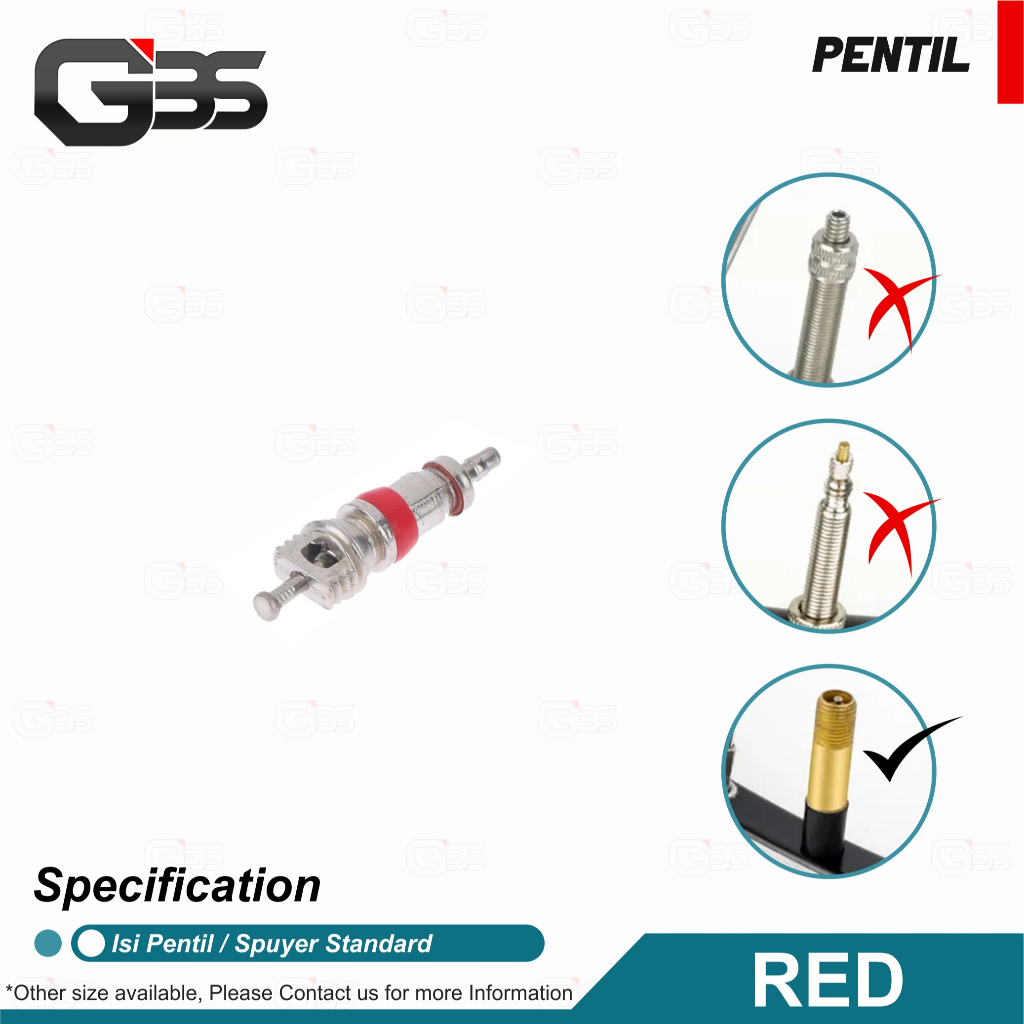 Spuyer Pentil Ban Tubeless / Isi Pentil Ban