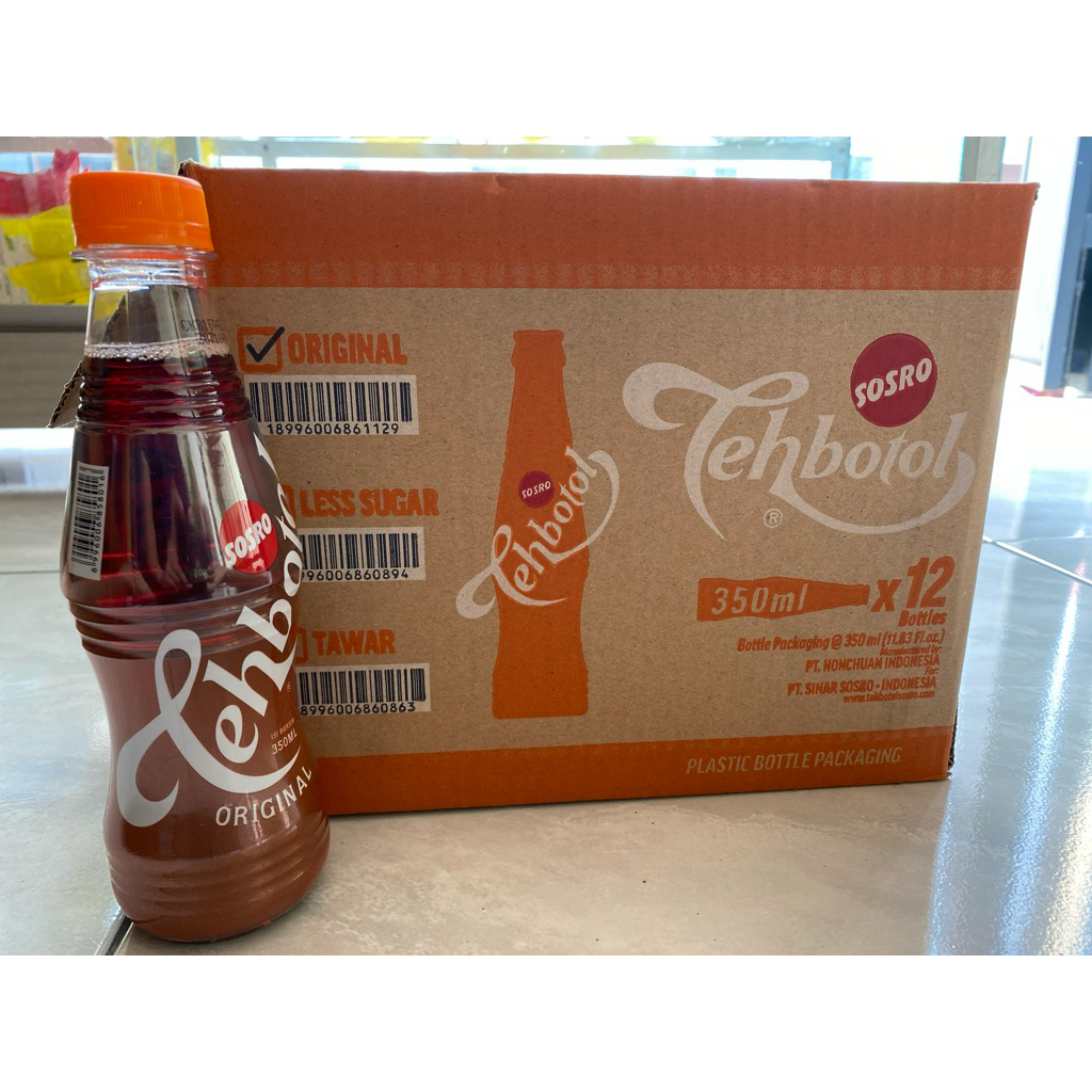 

Teh botol sosro 350ml 12 botol